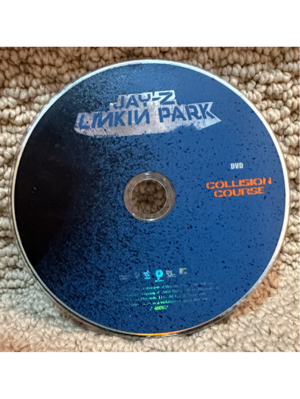 Jay-Z Linkin Park Collision Course DVD One Size Blue Orange